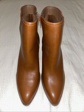 Call it Spring Women's Tan Pointed Toe Ankle Boots